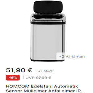Automatischer Sensor-Papierkorb
