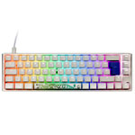 Reinweiße SF-Gaming-Tastatur
