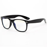Retro-Klarbrille